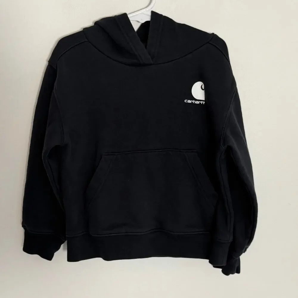 Carhartt‎ Boys Black Hoodie size 4